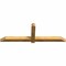 Ekena Millwork Eugene Rough Sawn Timber Gable Bracket, Western Red Cedar, 72"W x 24"H x 4"D x 4"F, 8/12 Pitch GBW072X24X0404EUG00RWR - alternate 5